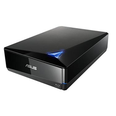 Imagem de ASUS Poderoso drive Blu-ray com velocidade de gravação de 16x e USB 3.0 para unidade óptica Mac/PC BW-16D1X-U