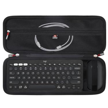 Imagem de FBLFOBELI Capa rígida para Logitech Pebble 2 Combo K380 K380s Pebble Keys 2 + combo de teclado e mouse sem fio M350 M355 (somente capa)
