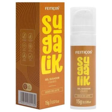 Imagem de Sugalik Doce de Leite Gel Feminino Sugador Liquido Pulsar - Feitiços