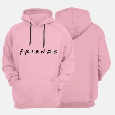 Imagem de Blusa Moletom Friends Unissex Moleton Canguru Blusa de Frio Com Estamp