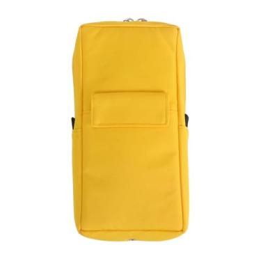 Imagem de MOETER Bolsa macia de nylon amarelo com alça de cinto e frente para coletor de dados Tr-Style TSC2 / TSC3