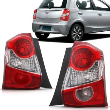 Imagem de Universo Car, Lanterna Etios Hatch 2013 2014 2015 2016 2017 2018 2019 2020 Tyc LADO:ESQUERDO (MOTORISTA)