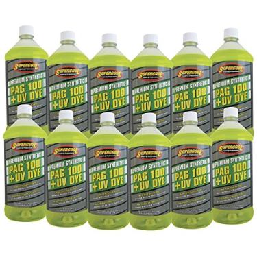 Imagem de TSI Supercool P100-32D-12CP PAG 100-Viscosity Plus U/V Dye Oil - 947 ml, pacote com 12