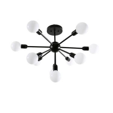 Imagem de Plafon Taschibra Sputnik Preto E27 Bivolt