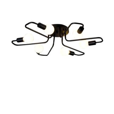 Imagem de Plafon Taschibra Star Preto E27 Bivolt