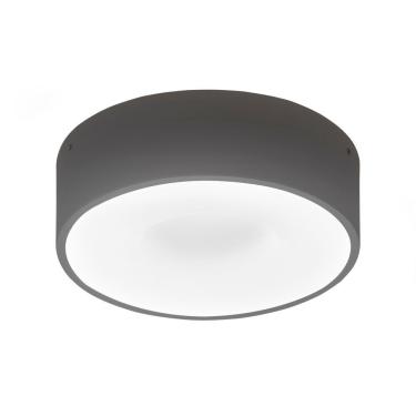 Imagem de Plafon Taschibra Sushi Led Redondo Bivolt 6500k Luz Branca Bivolt Preto