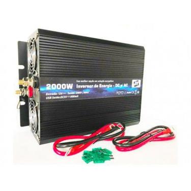 Imagem de Inversor Tensão Veicular 2000w - 12v Para 220v - Usb