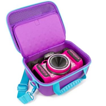 Imagem de CASEMATIX Estojo De Viagem Para Câmera Brinquedo Compatível Com Kidizoom Duo Fx Ou Printcam E Carregador, Alça Ombro Ajustável, Divisória Protetora Espuma Absorção Choque, Apenas
