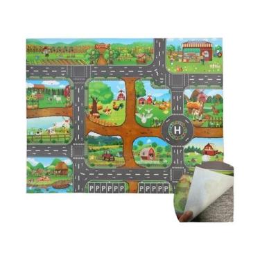 Imagem de Tapete De Atividades Infantil À Prova D'água Com Tema De Dinossauros, 