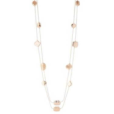 Imagem de Noessla Colar longo de ouro para mulheres, corrente longa com contas, bijuteria, presente para mulheres, moderno, Zinco, Sem Pedra Preciosa