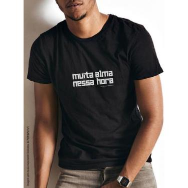 Imagem de Muita alma nessa hora - Elcio Fonseca - Poesia Viva, Preto, G
