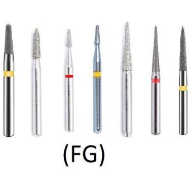 Imagem de Ponta Diamantada Cônica Extremidade Chama (FG) Fava, N 1112 F