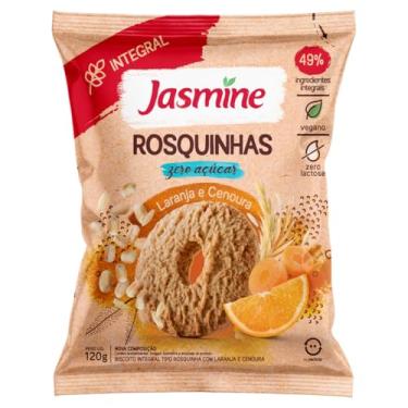 Imagem de Jasmine Rosquinhas Laranja e Cenoura Zero Açúcar 150g