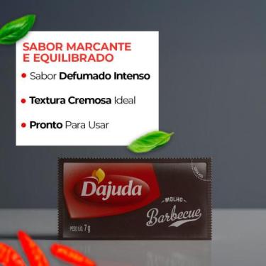 Imagem de Molho Barbecue em Sachê 7g Caixa com 144 Unidades D'ajuda Para Lanches