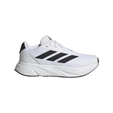 Imagem de adidas Tênis infantil unissex Duramo Sl, Branco/Núcleo Preto/Cinza, 3.5 Little Kid