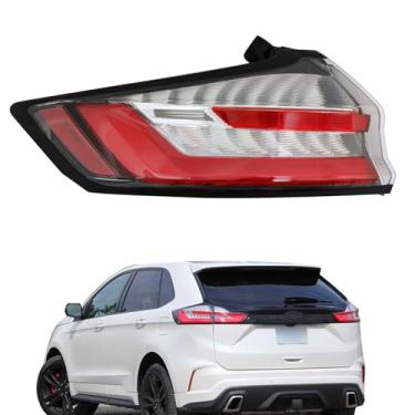 Imagem de labwork Substituição da luz traseira para Edge ST ST-Line Titanium 2019-2023 Lente vermelha Luz de freio lateral do motorista externo KT4Z13405D