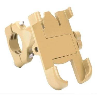 Imagem de Suporte De Celular Liga De Alumínio Para Motocicleta/Bicicleta De 4-7 Polegadas/GPS De Smartphone 20-30mm Moto Suporte(Suporte SEM caixa de embalagem)