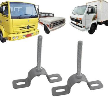 Imagem de Par suporte calota traseira caminhão mb vw gm - FABBOF