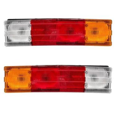 Imagem de Par Lanterna Traseira Caminhao Mercedes Ford Ap88 - EDN