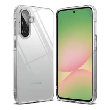 Imagem de [GL CASES] Capa A56 NÃO AMARELA Capinha Samsung Galaxy A56 Reforçada Premium Case De Silicone Transparente ANTI AMARELAMENTO Com Proteção De Câmera e Tela