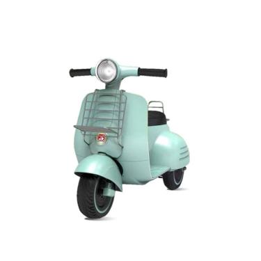 Imagem de Mini Moto Elétrica Infantil 6V Lambreta Bandeirante 2904 Turquesa