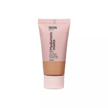 Imagem de Nina Makeup Hyaluronic Matte 4 - Base Líquida 30ml