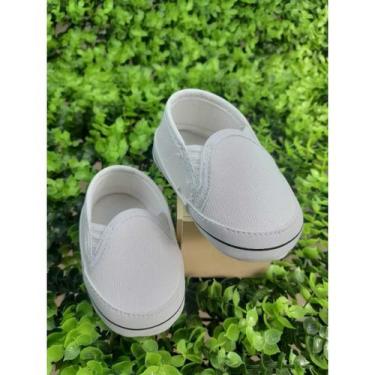 Imagem de Tênis Sapato Calce Facil de Bebê Recém-Nascidos Passeio Casuais Menino