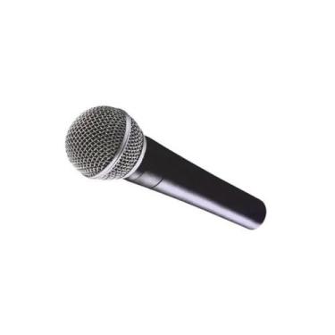 Imagem de Microfone vocal profissional dinâmico com fio com cabo de 3 m - Lightb