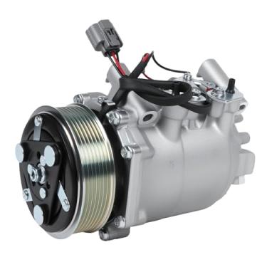 Imagem de YOMALL Compressor AC 10849T AC com embreagem serve para TSX 2,4L 2004 2005 2006 2007 2008 TSX 2,4L, compressor de ar condicionado substitui OE 38810RBBA01 38810-RBB-A01