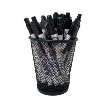 Imagem de Pro Specialties Group MLB Texas Pacote com 24 canetas retráteis para banheira - Ótimo presente de meia e lembrancinhas de festa (pacote com 24 unidades do Texas)