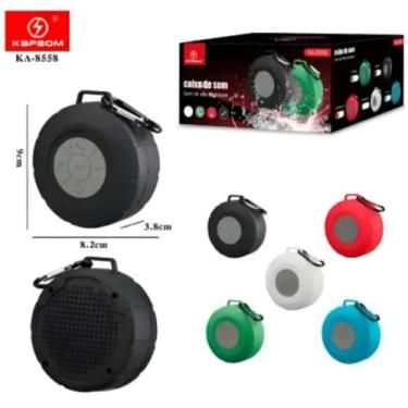 Imagem de Caixa de Som Bluetooth Portátil 3W - Kapbom, Preto, 110V/220V