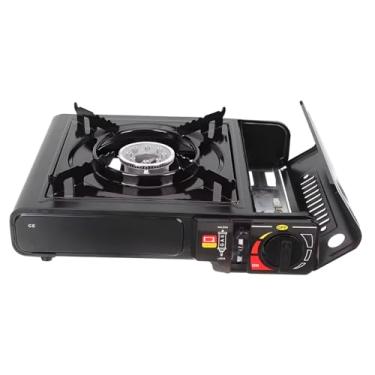 Imagem de Fogareiro de Mesa a Gás Portátil – 2,3 kW, Ignição Automática Piezo, Chama Regulável – Ideal para Camping e Uso Doméstico