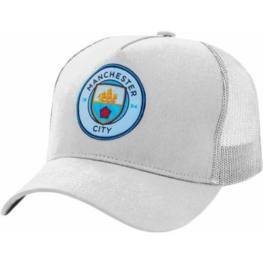 Imagem de Boné Manchester City SuperCap Trucker - Masculino Tamanho:Único;Cor:;Gênero:Masculino-Masculino