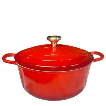 Imagem de Caçarola Antiaderente Nanocerâmica Indução 20cm 2,6litros(Vermelho)