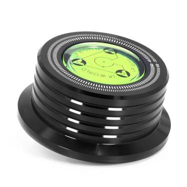 Imagem de KozyOne Estabilizador De Peso Para Discos, Grampo Disco Toca-Discos Com Nível Bolha Vinil (Preto)