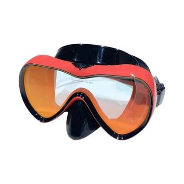 Imagem de Máscara De Mergulho Profissional À Prova d'Água Com Óculos De Silicone