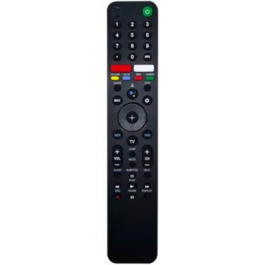 Imagem de Leankle Controle remoto RMF-TX500U para Sony TV KD-55X750H, KD-55X75CH, XBR-43X800H, XBR-48A9S, XBR-49X950H, XBR-55A8H, XBR-55A9G, XBR-85X90CH, XBR-85X950G