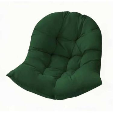 Imagem de Almofada de cadeira balanço para cadeira balanço de rato de pátio de jardim, almofada de cadeira de rede em forma de ovo para decoração de móveis de interior/exterior, K