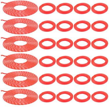 Imagem de KitchenKipper Linha torcida pré-cortada AL2420P de 0,24 cm para aparador EGO 56 V 38.1 cm e aparador de cordas com várias cabeças, serve no modelo ST1500 ST1500-S ST1500F ST1500SF ST1502SA, pacote com