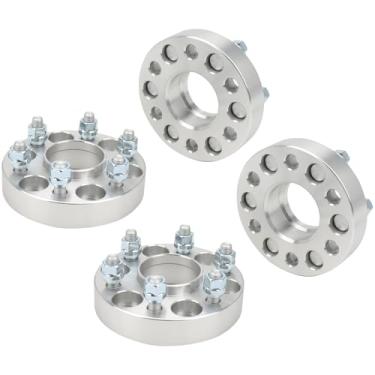 Imagem de Haruma Espaçadores de roda Hubcentric de 3 cm para Nissan 2005-22 Frontier/2005-12 Pathfinder/ 2005-15 Xterra Forged 15.2x11.4 cm 66.1 Hub Furo Adaptadores de roda com parafusos M12x1,25 4 peças