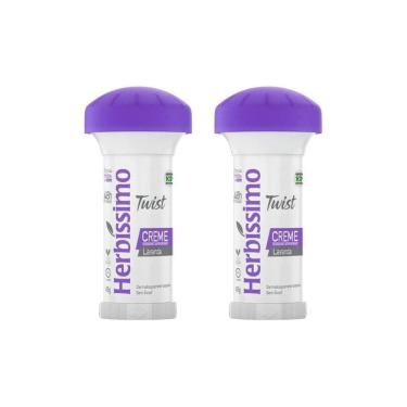 Imagem de Desodorante Herbissimo Stick Creme Lavanda 45G - Kit Com 2Un