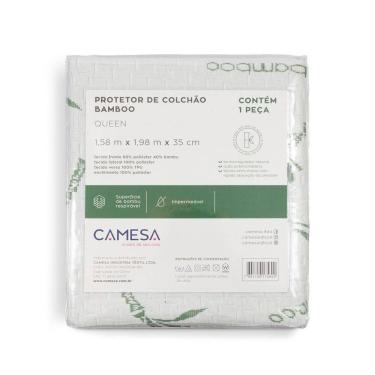 Imagem de Protetor De Colchão Impermeável Queen Blend Bamboo