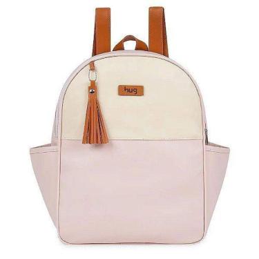 Imagem de Mochila De Maternidade Hug Boston Rosa