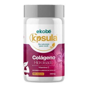 Imagem de Cápsula com Colágeno Hidrolisado + Vitamina C 100 Cápsulas