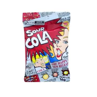 Imagem de Bala super sour cola 16g - HAPPY TIME