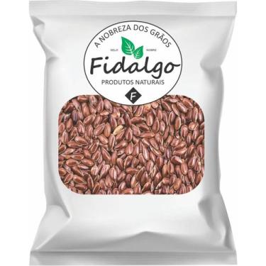 Imagem de Semente De Linhaça Marrom Com Laudo De Qualidade 1Kg 500g - Fidalgo Na