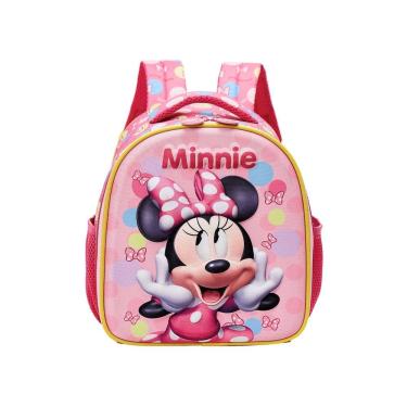 Imagem de Lancheira Térmica Minnie 3D Luxo Alça De Costas 13244