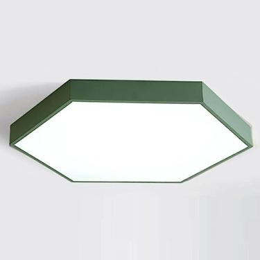 Imagem de Lustre de teto moderno e minimalista com LED regulável, luminária de economia de energia, abajur redondo de acrílico cozido, embutido perto do teto, para sala de estar, sala de jantar, quart