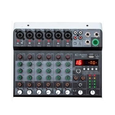 Imagem de Mesa/Mixer Analógica K-Áudio MC-80 8 Canais C/ Efeitos - MS0099