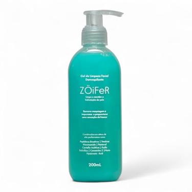 Imagem de ZÖiFeR Gel de Limpeza Facial Demaquilante, 200ml, com Peptídeos Bioativos e Ácido Hialurônico, para Todos os Tipos de Pele